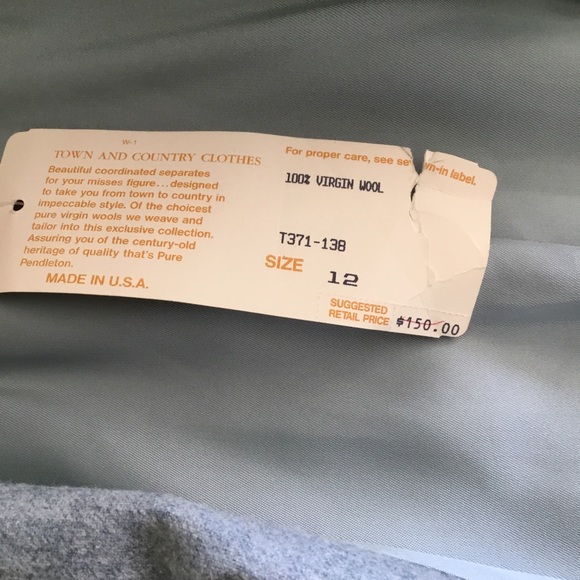 NWT 100% WOOL PENDLETON BOAZER - Picture 11 of 11